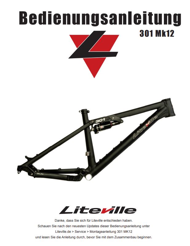 Bedienungsanleitung Liteville 301 Mk12