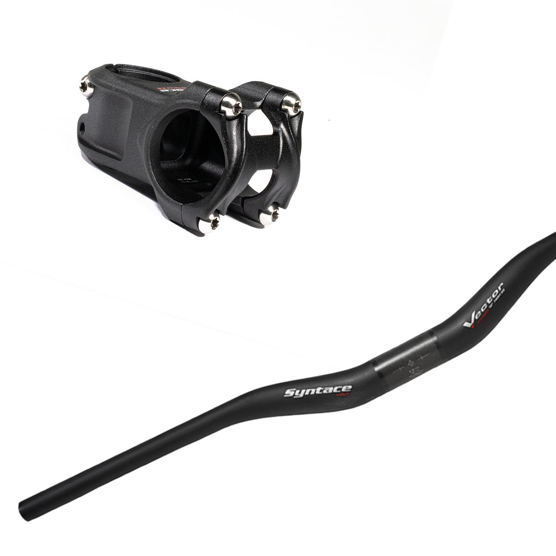 Cockpit Bundle Carbon - Lenker und Vorbau Ø 35 mm