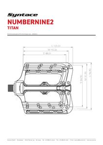Syntace NumberNine² Titan Größentabelle