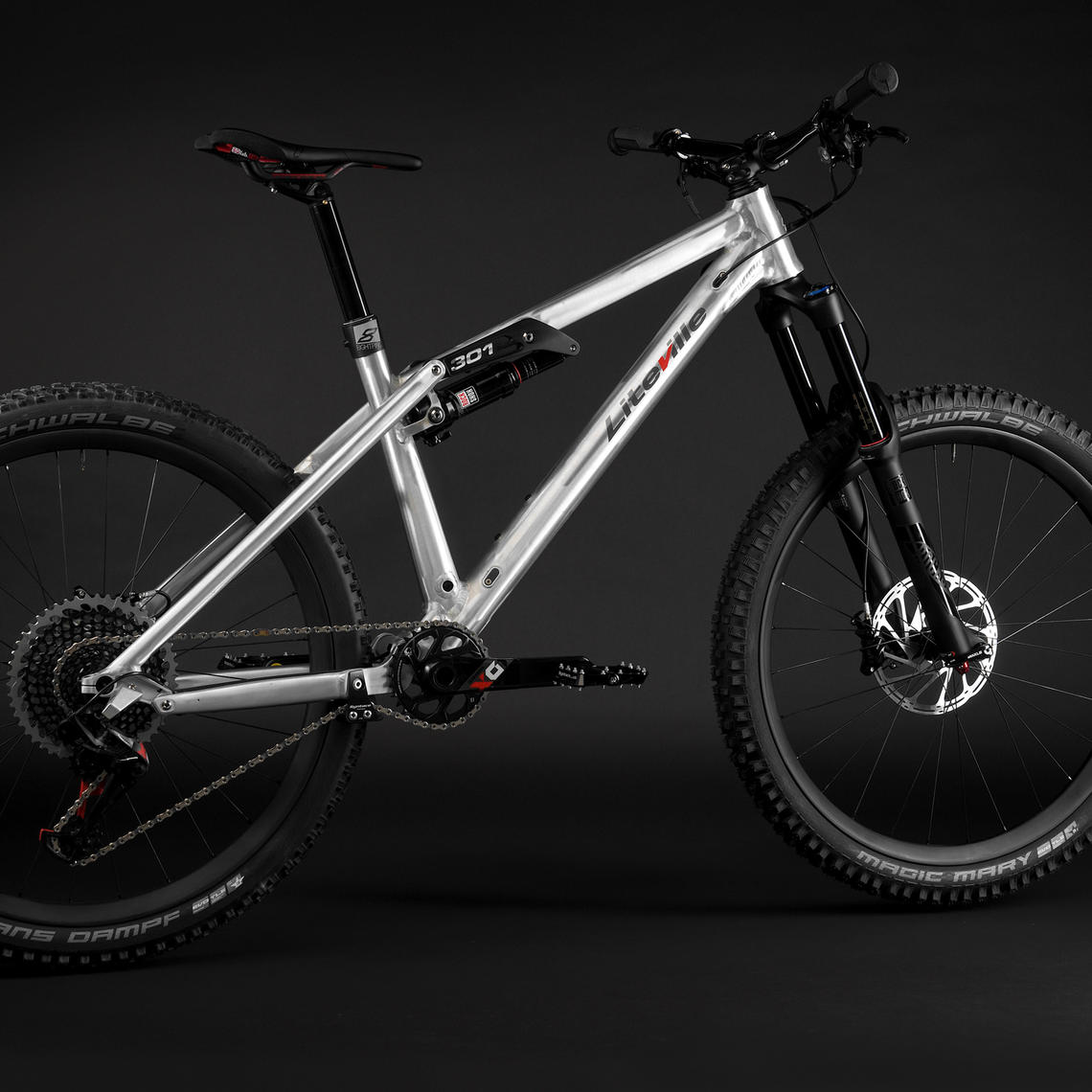 Liteville Aufkleber für works finish Rahmen Unterrohr