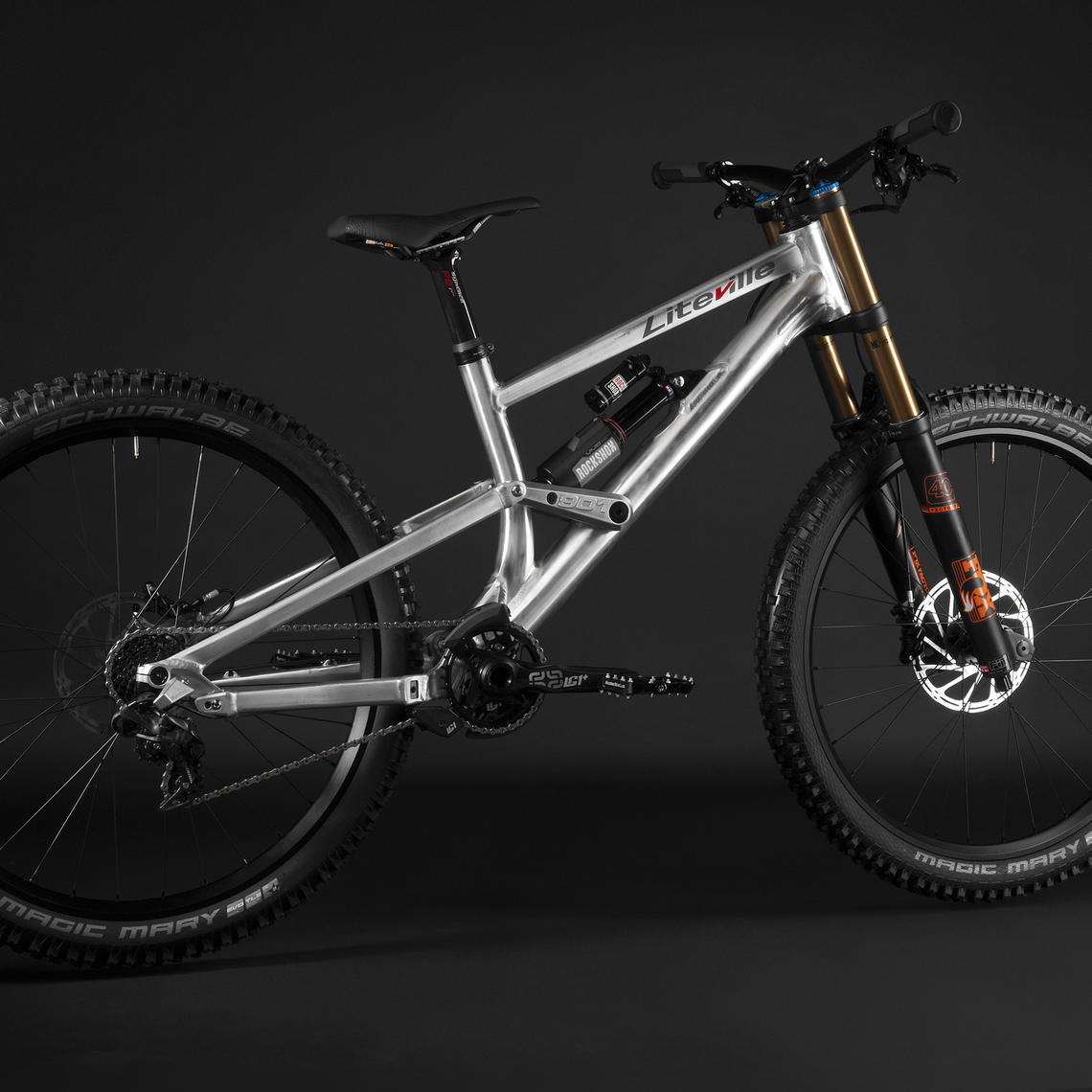 Liteville Aufkleber für works finish Rahmen Oberrohr