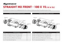 Ersatzteilliste - Syntace Straight MX