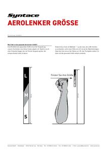 Wie finde ich die passende Aerolenker-Größe?