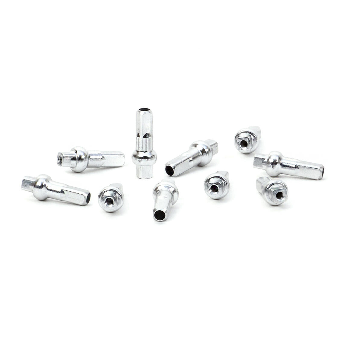 Alloy Nippel 14G16 FG2.3 silver