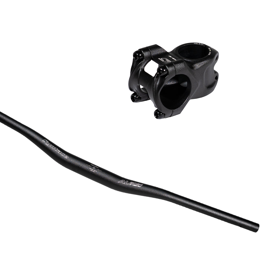 Cockpit Bundle Aluminium - Lenker und Vorbau Ø 35 mm