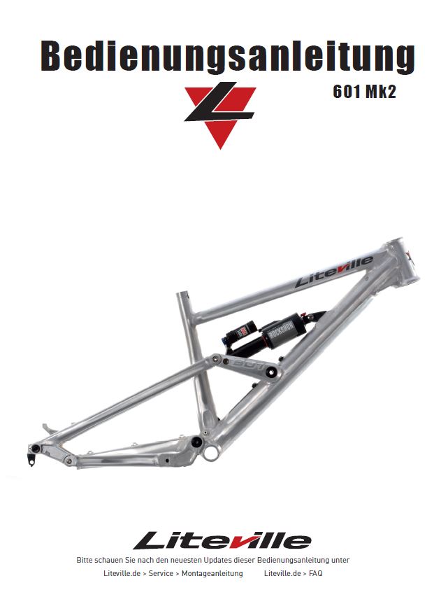 Bedienungsanleitung Liteville 601 Mk2