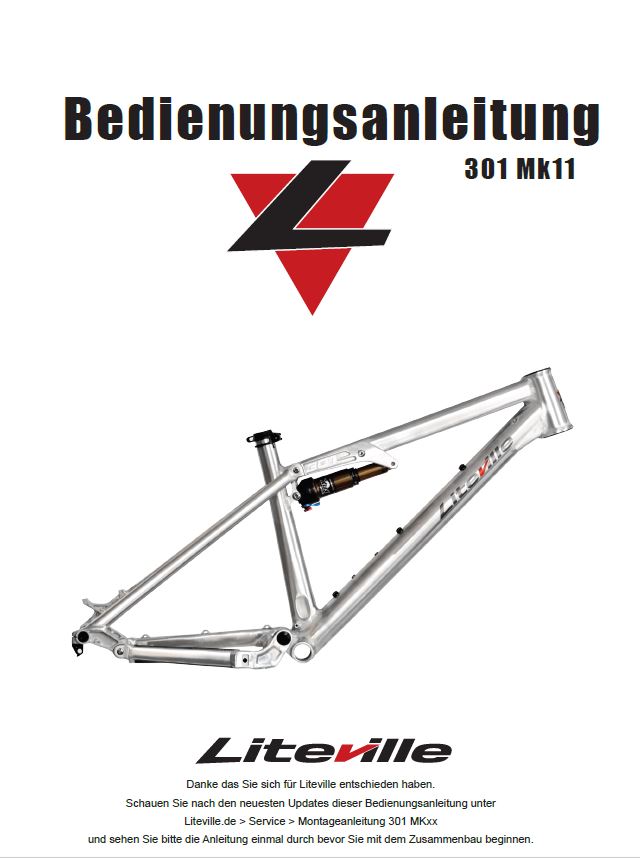 Bedienungsanleitung Liteville 301 Mk11
