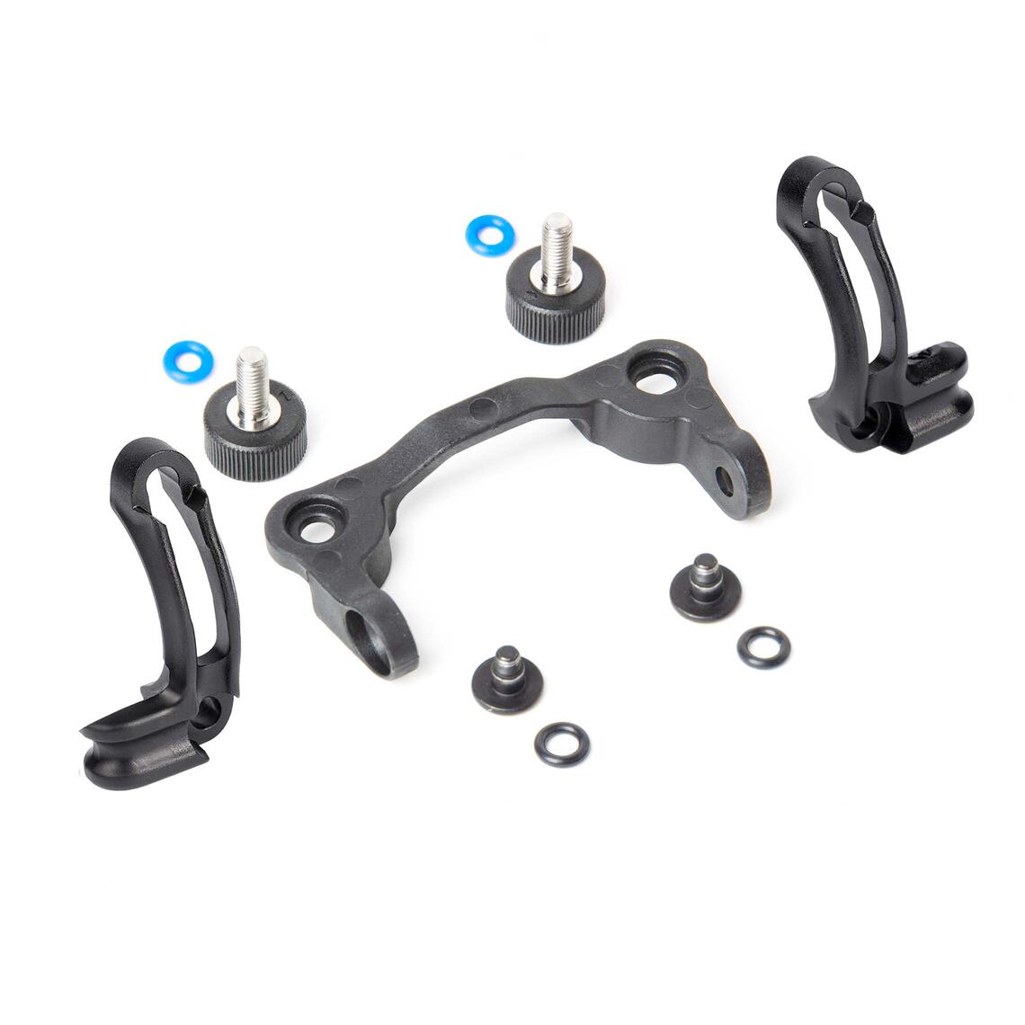 Lupine SL X  Halterung für Twin Fix mit Twin Fix M5 Klemmen ( E-Bike ready )